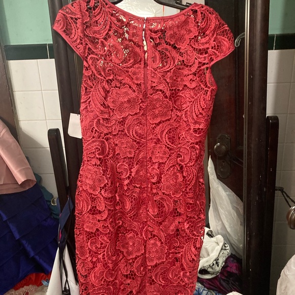 Adrianna Papell new dress size 10 salmon color for women - Picture 6 of 8